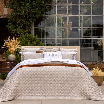 Cama Jogo de Lencol Heranca - Ambientada